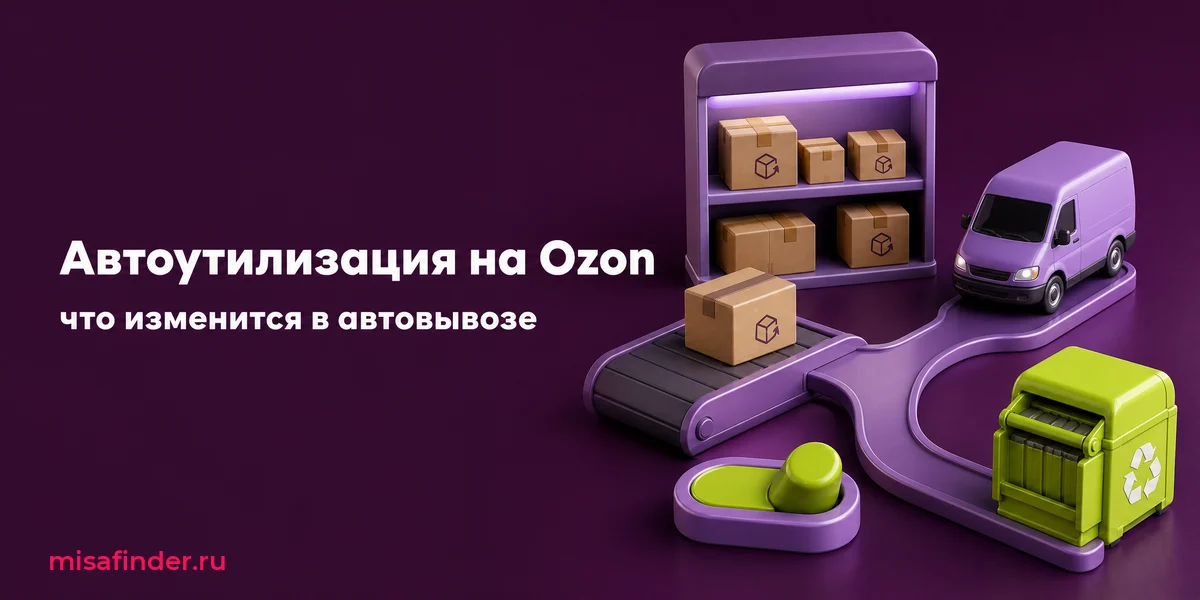 Автоутилизация на Ozon с 1 декабря: кому Ozon сам выключит вывоз