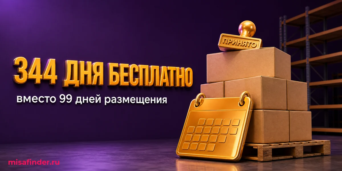 Ozon убрал плату за размещение: 344 дня вместо 99