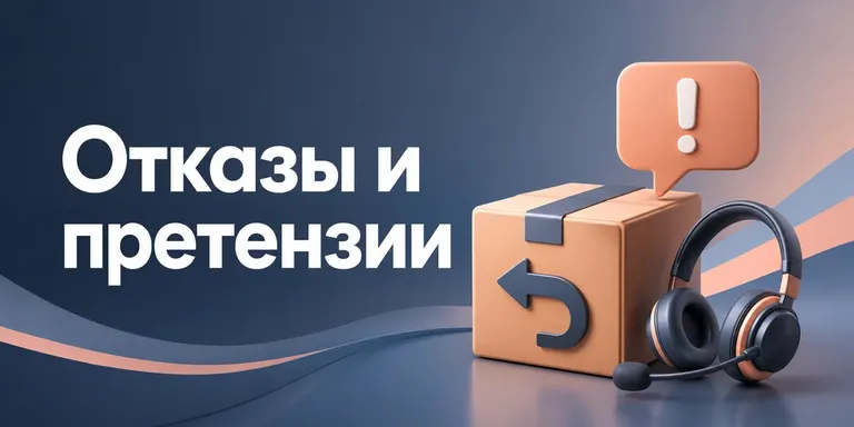 Отказы и претензии покупателей Ozon: действия продавца