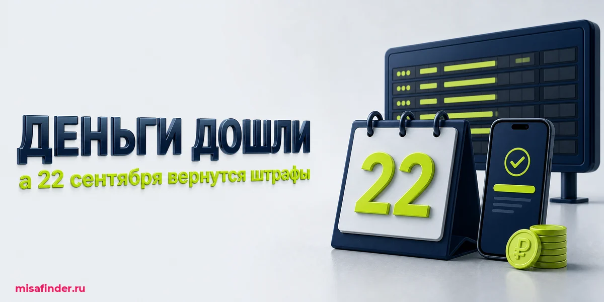 Разбор недели: 8,2 млрд выплат дошли до счетов, а 22 сентября возвращаются штрафы FBS