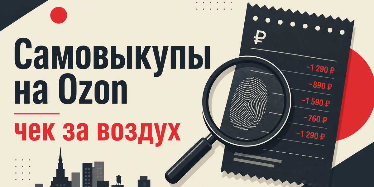 Самовыкупы на Ozon: цена одной фиктивной продажи и что работает вместо них