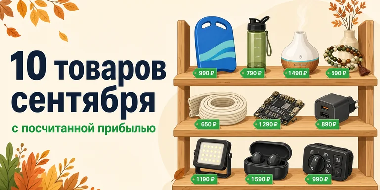 Что продавать на Ozon в сентябре 2026: 10 товаров с цифрами